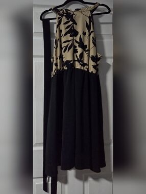 SHEIN Black Curve 4XL Solid Dress